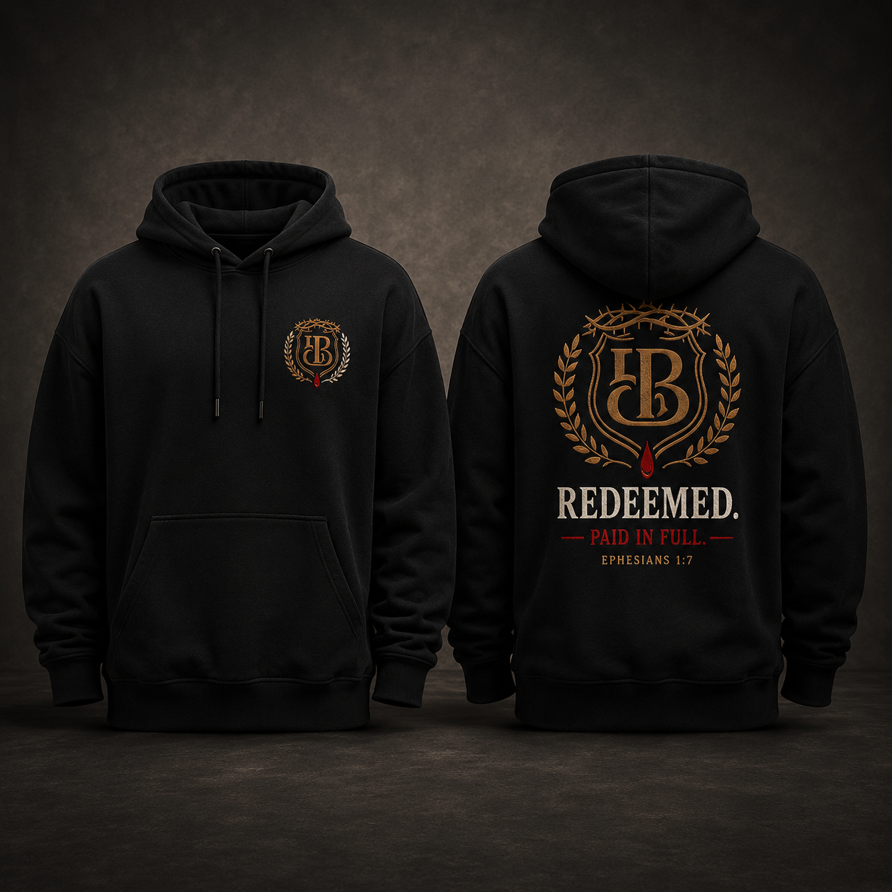 Redeemed Paid in Full Hoodie