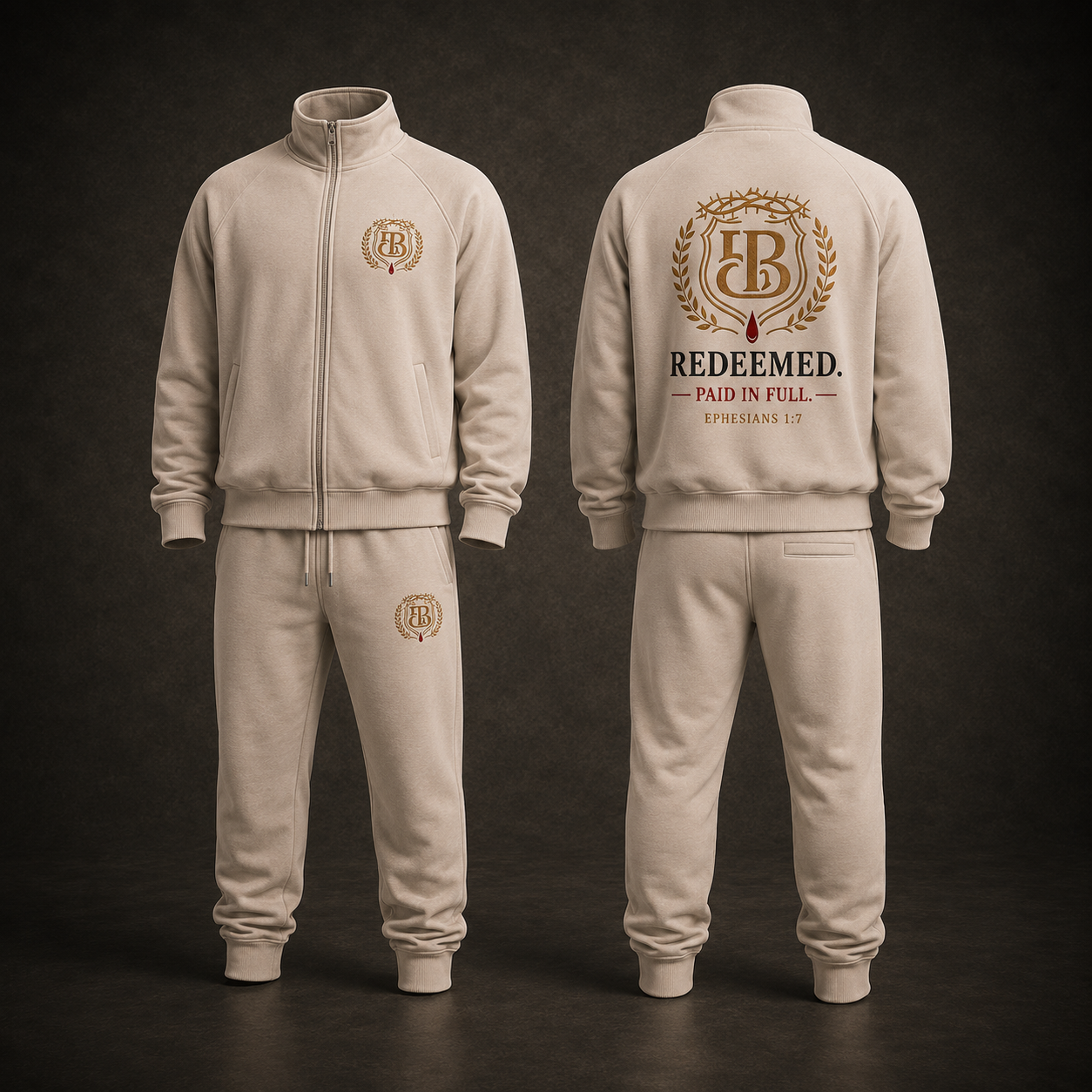 Blood Bought Redeemed Tracksuit